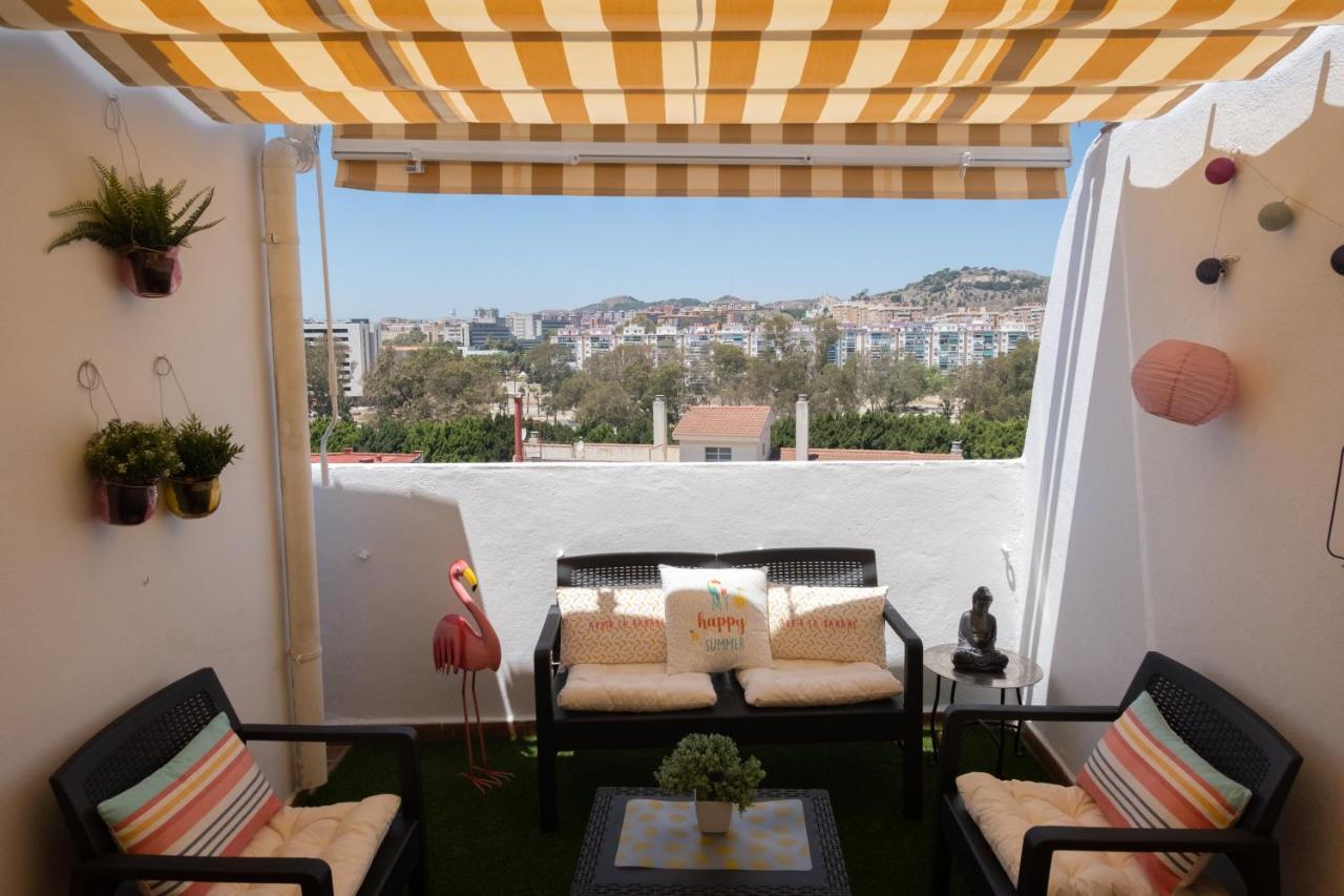 Penthouse City Center Private Terrace Wifi Malaga Exterior photo